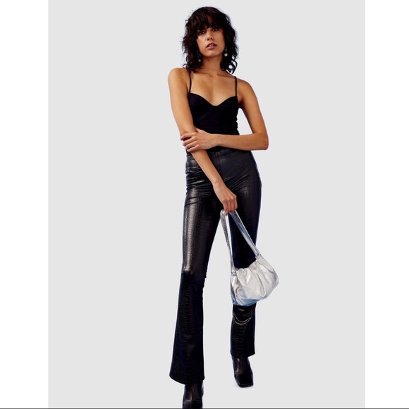 NEW TOPSHOP BLACK PONTE MESH BODYSUIT - Picture 10 of 10